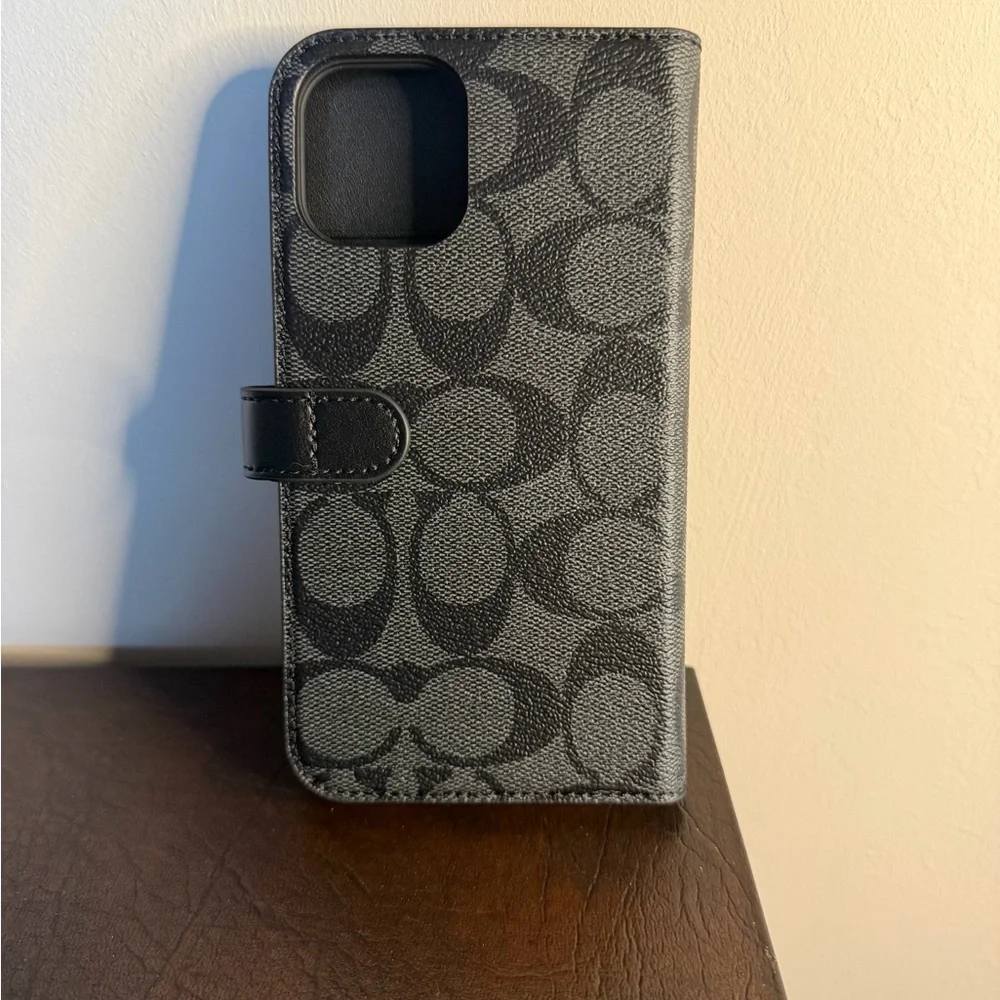 Coach Black and Gray Phone Case - Picture 2 of 11